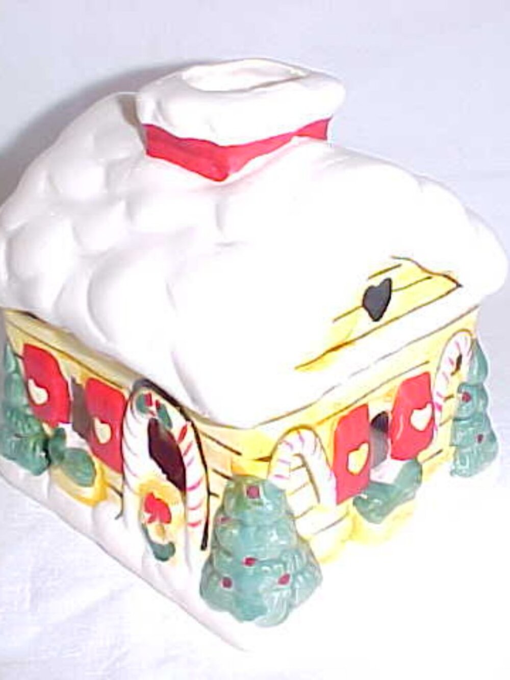 JASCO CHRISTMAS HOUSE CANDLE HOLDER village Cottage Tea Light Votive